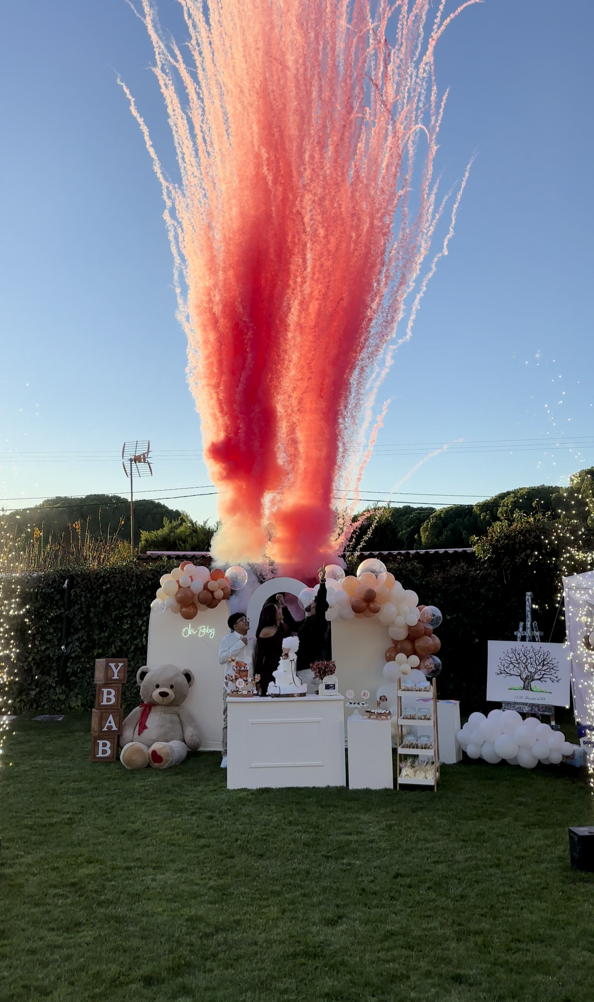 Montaje de baby shower