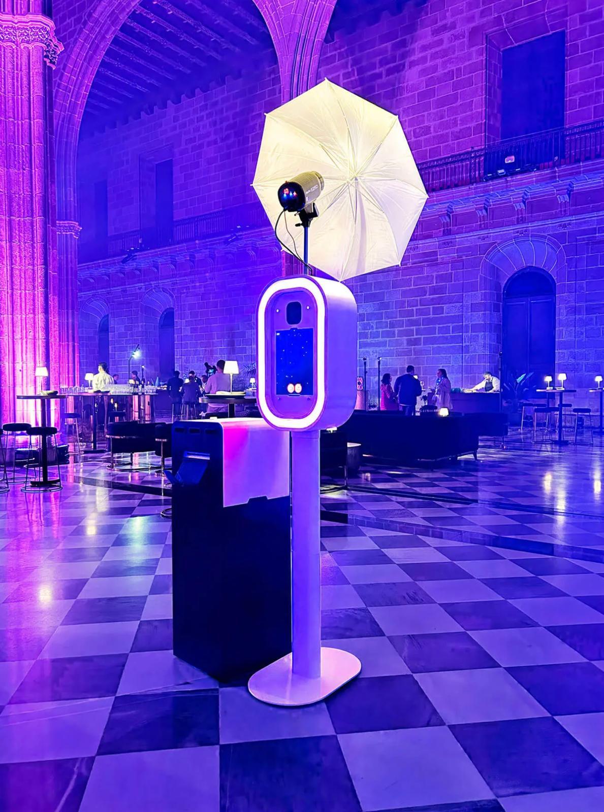 Fotomatón Suite en un evento