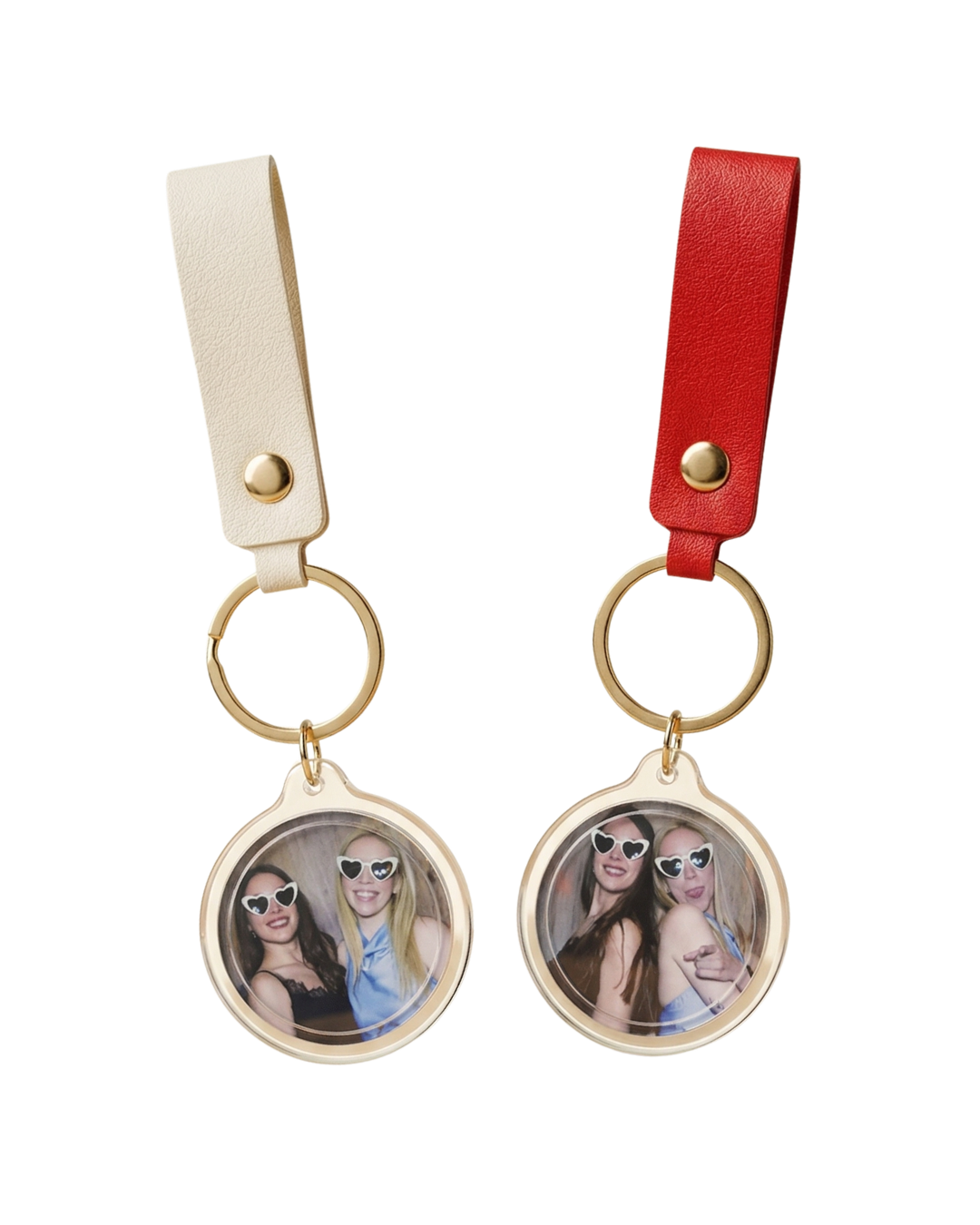 Diseño vertical para llaveros personalizados